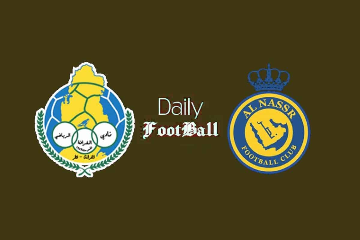 ساعت بازی النصر و الغرافه امشب دوشنبه 5 آذر 1403