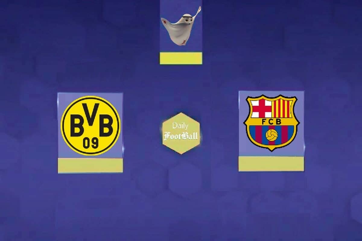 نتیجه بازی رفت بارسلونا و دورتموند در یک چهارم نهایی لیگ قهرمانان اروپا 2025-2024