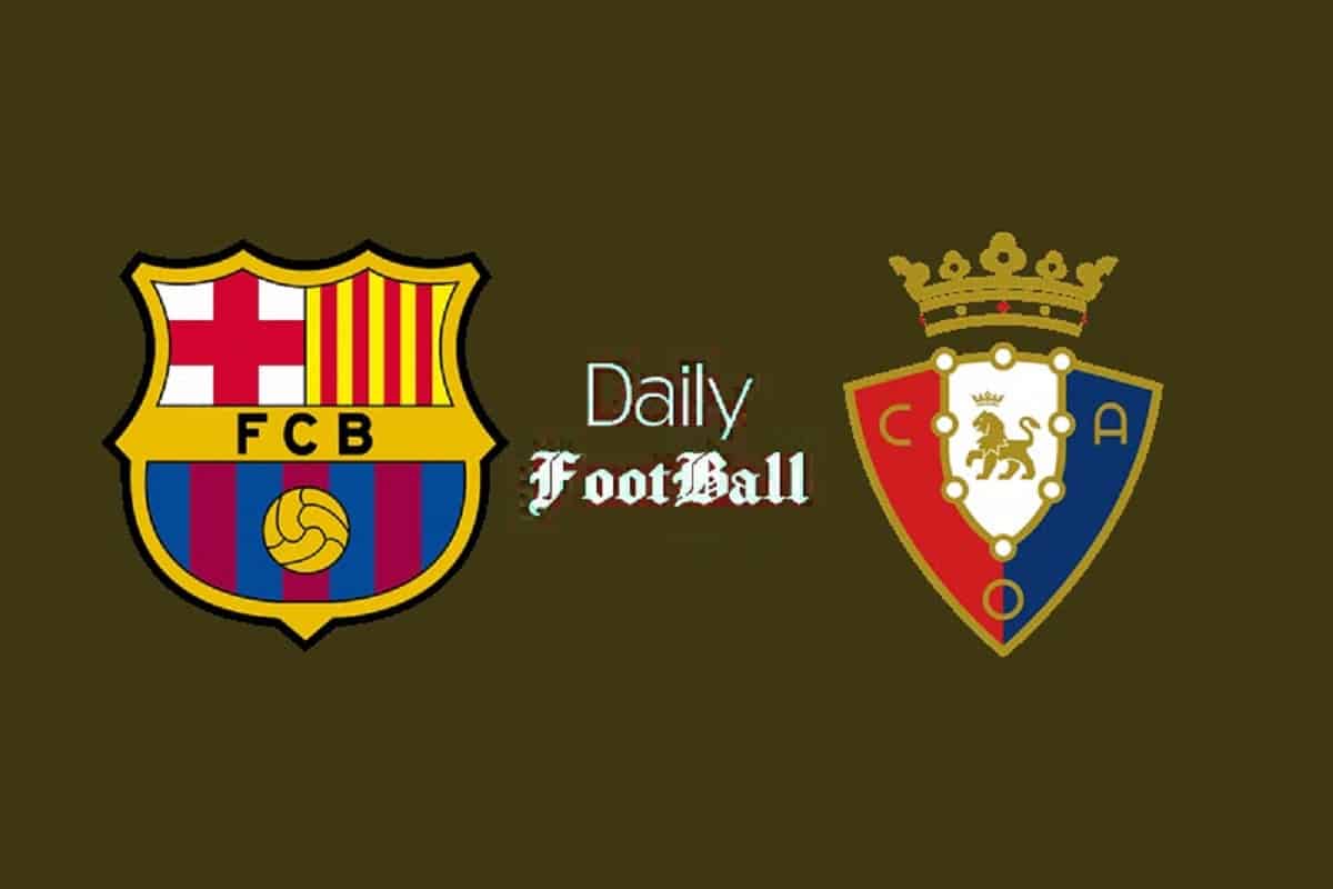 ساعت بازی بارسلونا و اوساسونا امشب پنجشنبه 7 فروردین 1404