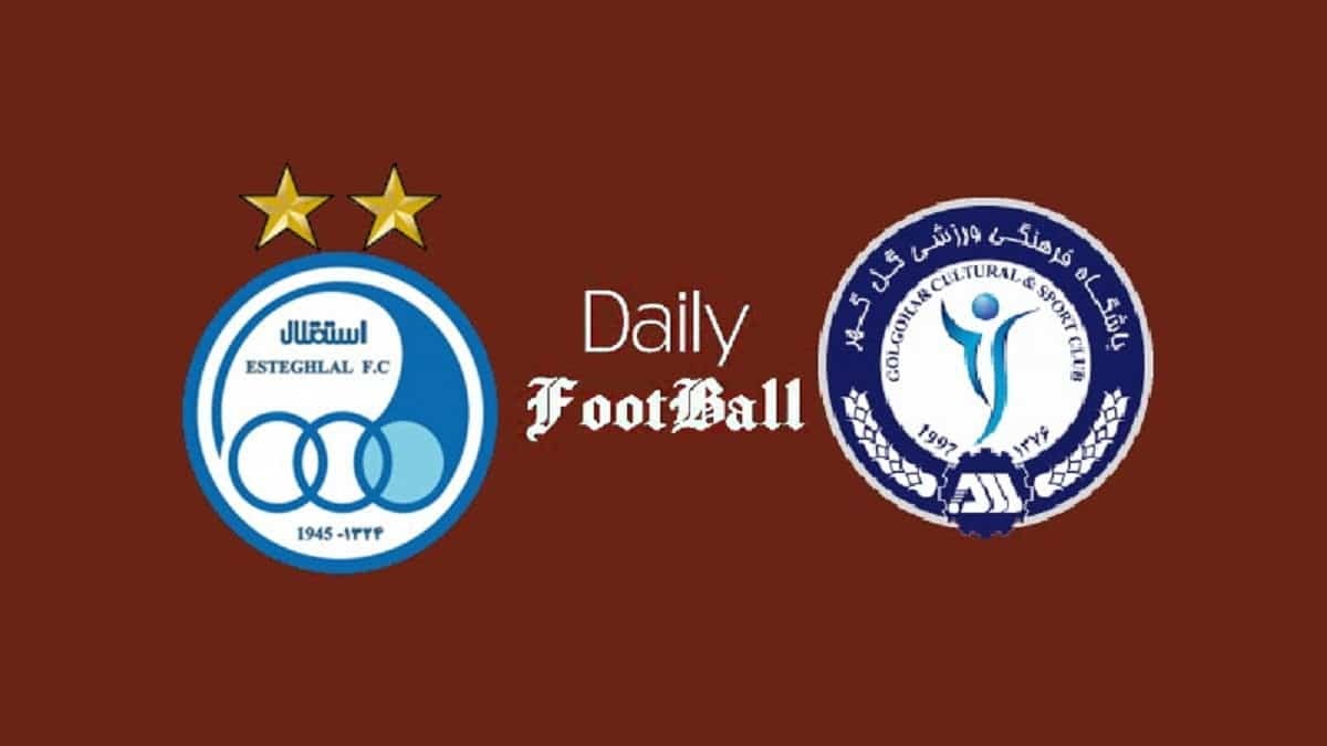 ساعت بازی استقلال و گل گهر سیرجان امروز یکشنبه 7 دی 1404