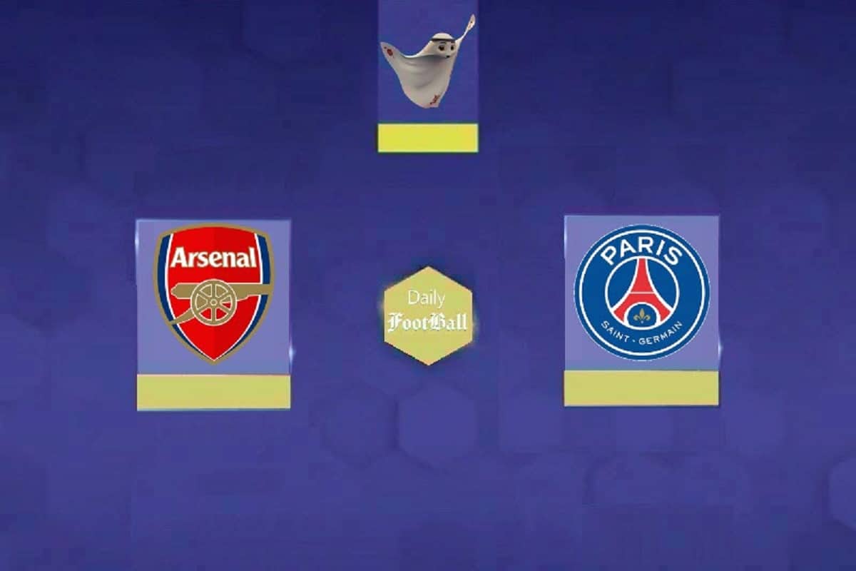 نتیجه بازی آرسنال و پاری سن ژرمن امشب سه شنبه 9 اردیبهشت 1404