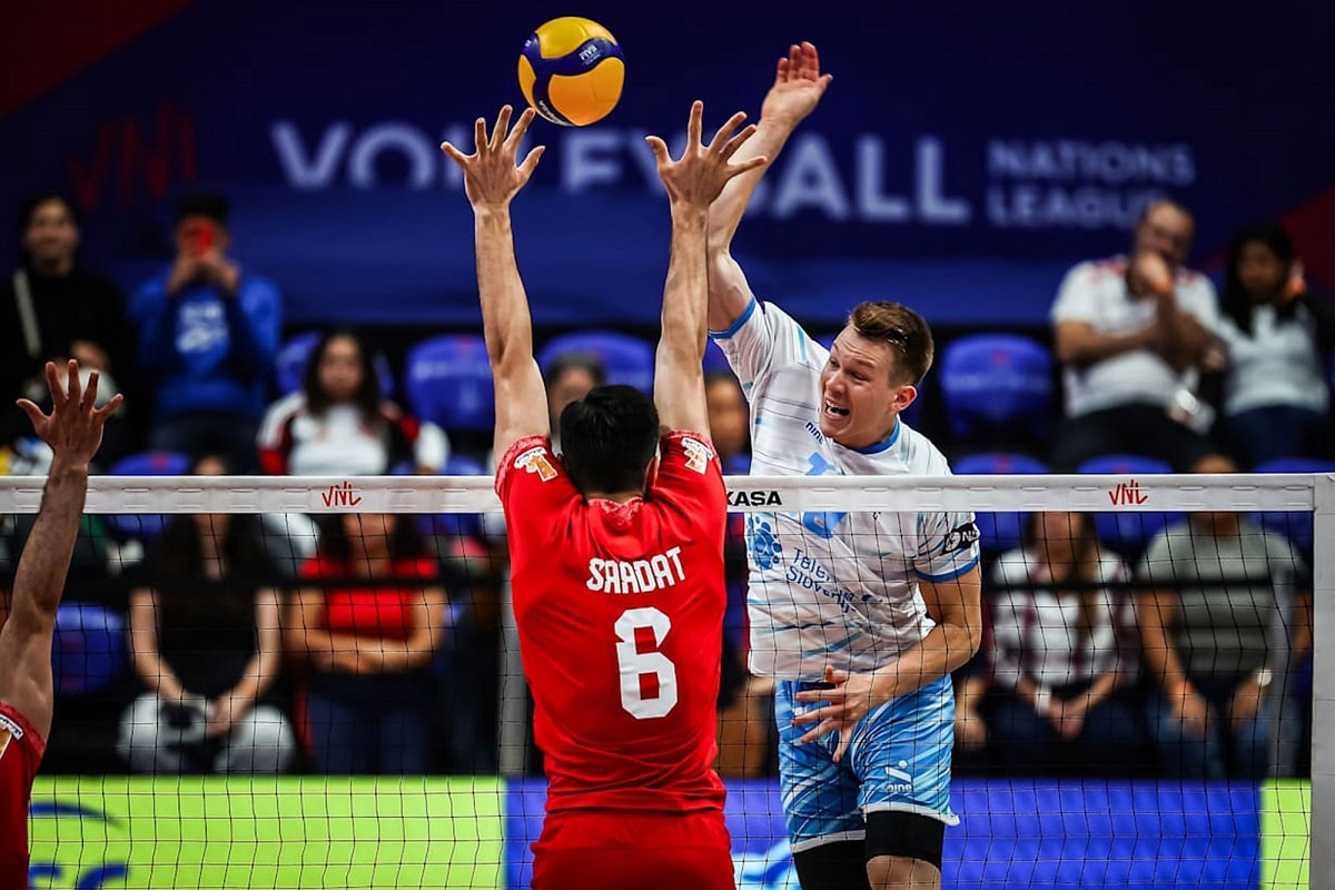 نتیجه بازی ایران و اسلوونی در هفته اول لیگ ملت های والیبال 2025