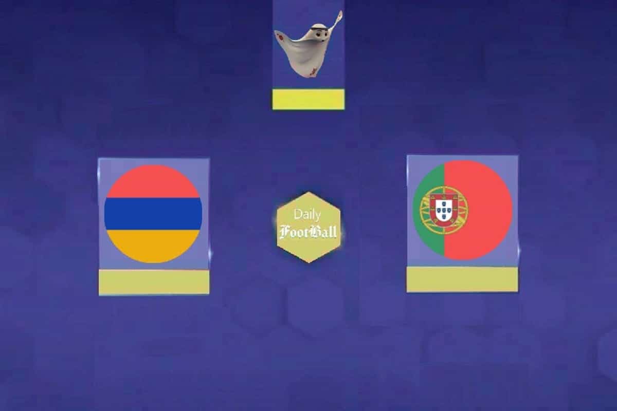 نتیجه بازی پرتغال و ارمنستان؛ پیروزی یاران کریستیانو رونالدو در مقدماتی جام جهانی 2026