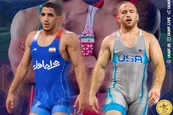 ایران بازهم به آمریکا باخت؛ اینبار در جام جهانی کشتی آزاد 2022