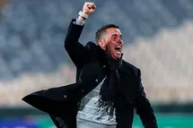 'عکس| خوشحالی اوسمار ویرا پس از گلزنی پرسپولیس مقابل تراکتور'