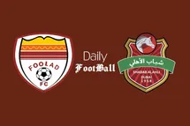 'ساعت بازی فولاد و شباب الاهلی امشب سه شنبه 6 اردیبهشت 1401'