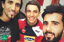 'آشتی کنان ستاره های استقلال و پرسپولیس در خارج'