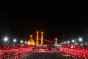 فیلم| اجرای مداحی «همین ساعت همین لحظه الان باید حرم بودم» توسط دهه هشتادی ها