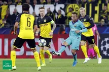 'ساعت بازی بارسلونا و دورتموند امشب چهارشنبه 6 آذر 98'