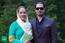 'عکس/ کنایه مهناز افشار به پدر شوهرش درباره ورود زنان به ورزشگاه'