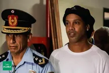 'رونالدینیو از زندان آزاد شد'