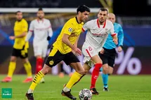 'نتیجه بازی دورتموند و سویا| صعود دورتموند به یک چهارم نهایی لیگ قهرمانان اروپا'