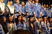'عکس| واکنش مجری تلویزیون به کشف حجاب دانشجویان پردیس کیش دانشگاه شریف'