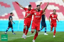 'نتیجه بازی پرسپولیس و نساجی مازندران در هفته بیستم لیگ برتر'