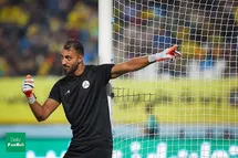 'دروازه&zwnj;بان پرسپولیسی، هواداران استقلال را مورد خطاب قرار داد'