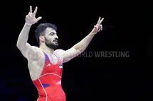 'علی ارسلان یاغی کشتی ایران قهرمان جهان در مسابقات جهانی 2022 شد'