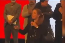 'عکس| ابعاد تازه وقاحت &laquo;زینب کاظم پور&raquo; هتاک به حجاب در انتخابات نظام مهندسی تهران'