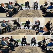 'دیدار پیشکسوتان پرسپولیس با خاتمی'