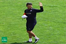 'عکس/ آنالیزور جدید پرسپولیس در تمرین سرخپوشان'