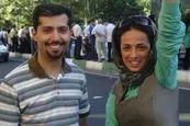 عکس| یادگاری مجری نشست خبری پزشکیان با مسیح علینژاد در فتنه 88