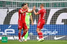 'نتیجه بازی بایرن مونیخ و ولفسبورگ/ پایان خوش باواریایی ها در بوندس لیگا'