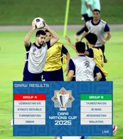 عکس| گروه بندی تورنمنت کافا 2025؛ ایران همگروه افغانستان شد