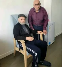 'عکس| زندگی غم انگیز پیشکسوت مشهور فوتبال ایران در خانه سالمندان پاریس'