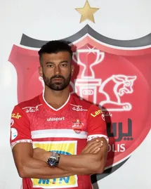 'عکس| رامین رضاییان در لباس پرسپولیس'