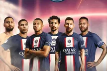 'لیونل مسی در ترکیب پاری سن ژرمن مقابل منتخب النصر و الهلال برای بازی امشب 29 دی 1401'
