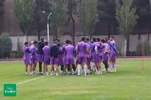 'گزارش تمرین امروز استقلال/ حضور جواد زرینچه و غیبت مصدومان'