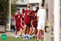 'آخرین تمرین پرسپولیس پیش از بازی با سپاهان'