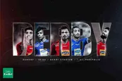 لباس استقلال و پرسپولیس برای دربی 90