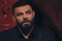 'فیلم| واکنش مداح مشهور به سربند یا حیدر کرار (ع) امیر علی اکبری'