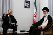 عکس| پوستر معنادار وال استریت ژورنال از امام خامنه ای و پوتین