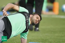 'امید ابراهیمی مصدوم شد؟'
