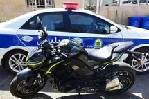 'عکس| خط و نشان زن هنجارشکن برای پلیس راهور'