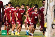 'گزارش آخرین تمرین پرسپولیس قبل از دربی 90'