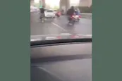فیلم| زورگیری و سرقت مسلحانه در اتوبان صدر تهران