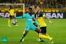 'خلاصه بازی بارسلونا و دورتموند در لیگ قهرمانان اروپا +فیلم'