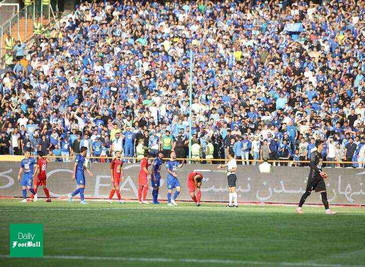 حاشیه دربی 90 | سر بازیکن پرسپولیس شکست +تصاویر