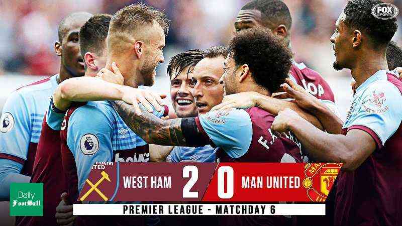 نتیجه بازی منچستریونایتد و وستهام/ شکست خارج از خانه شیاطین سرخ