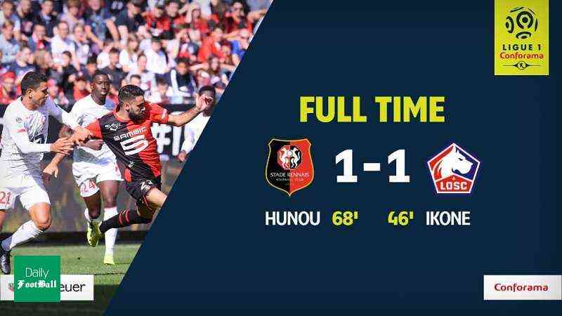 توقف خانگی رن مقابل لیل در هفته ششم لوشامپیونه