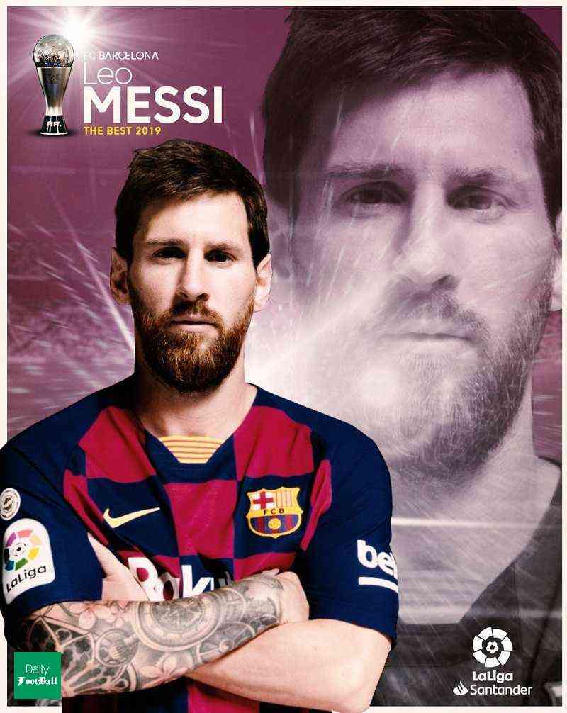 لیونل مسی بهترین بازیکن فوتبال جهان در سال 2019 شد