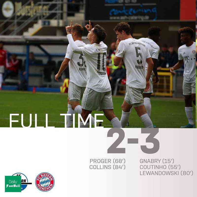 نتیجه بازی بایرن مونیخ و پادربورن | بایرن صدرنشین شد