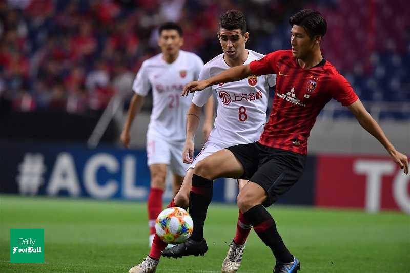 نتیجه بازی اورارا رد و شانگهای سیپگ/ صعود اورارا به نیمه نهایی لیگ قهرمانان آسیا