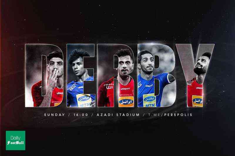لباس استقلال و پرسپولیس برای دربی 90