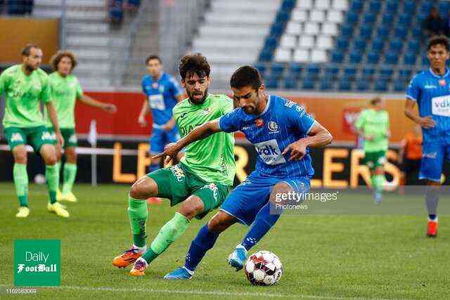 پیروزی خنت در جام حذفی بلژیک در حضور میلاد محمدی