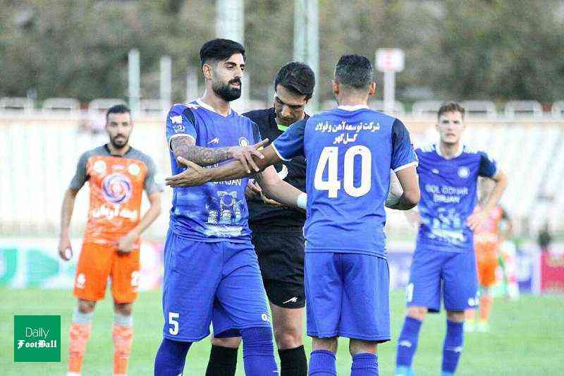 پخش زنده بازی گل گهر و صنعت نفت آبادان از شبکه ورزش