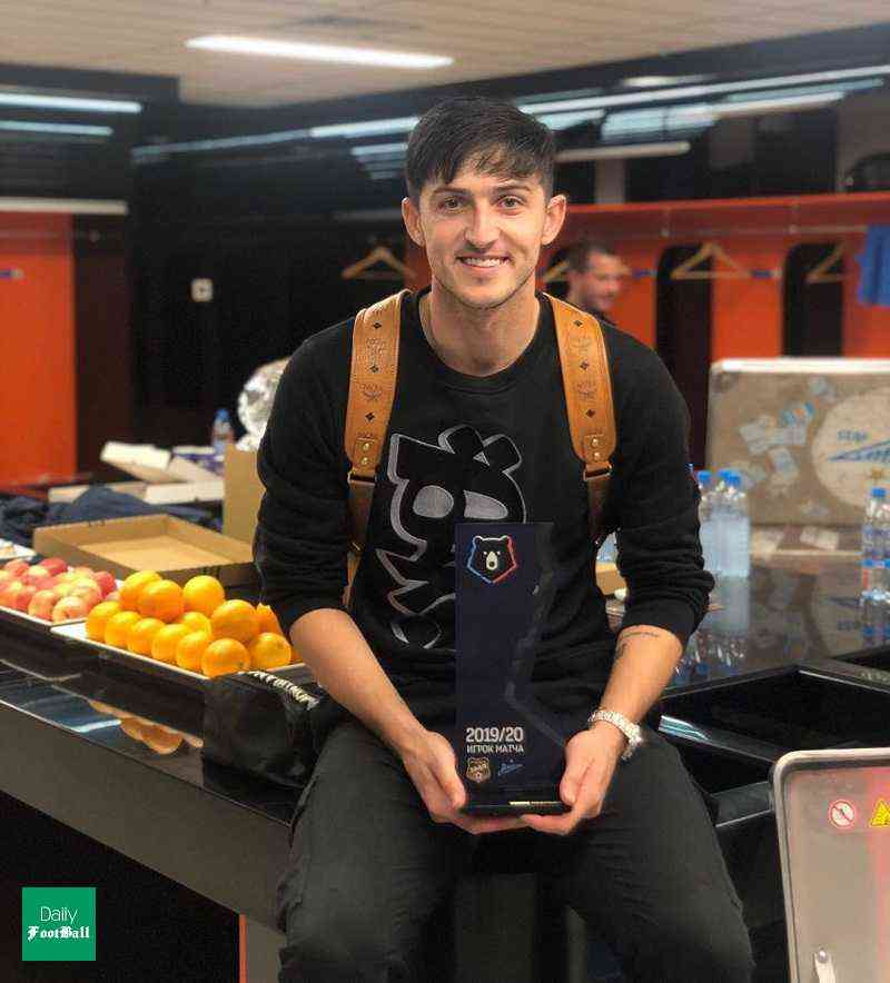 سردار آزمون بهترین بازیکن بازی زنیت و اورال