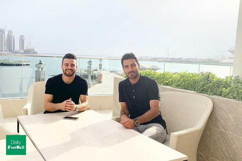 عکس/ دوقلوهای پرسپولیسی در امارات